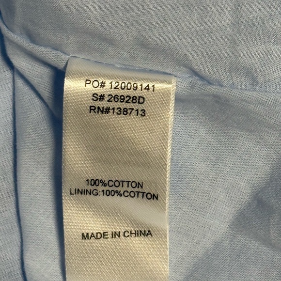 NWT Doe & Rae Light Blue Maxi Sun Dress - Picture 11 of 12